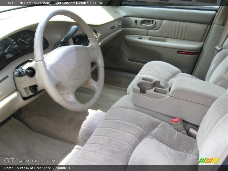 Light Sandrift Metallic / Taupe 2001 Buick Century Custom