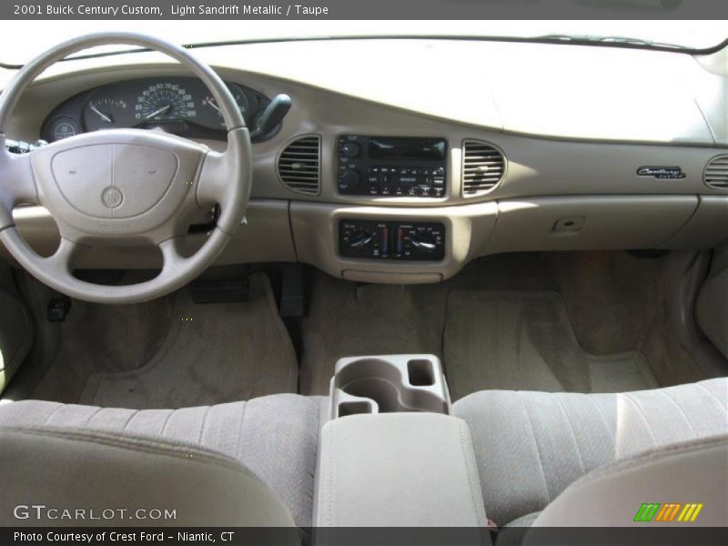 Light Sandrift Metallic / Taupe 2001 Buick Century Custom