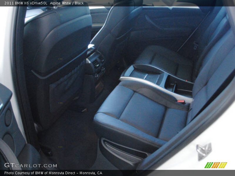 Alpine White / Black 2011 BMW X6 xDrive50i