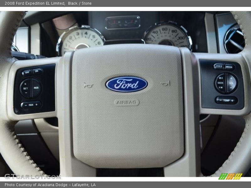Black / Stone 2008 Ford Expedition EL Limited