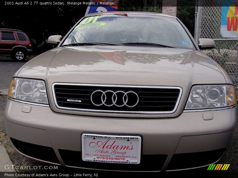 Melange Metallic / Melange 2001 Audi A6 2.7T quattro Sedan