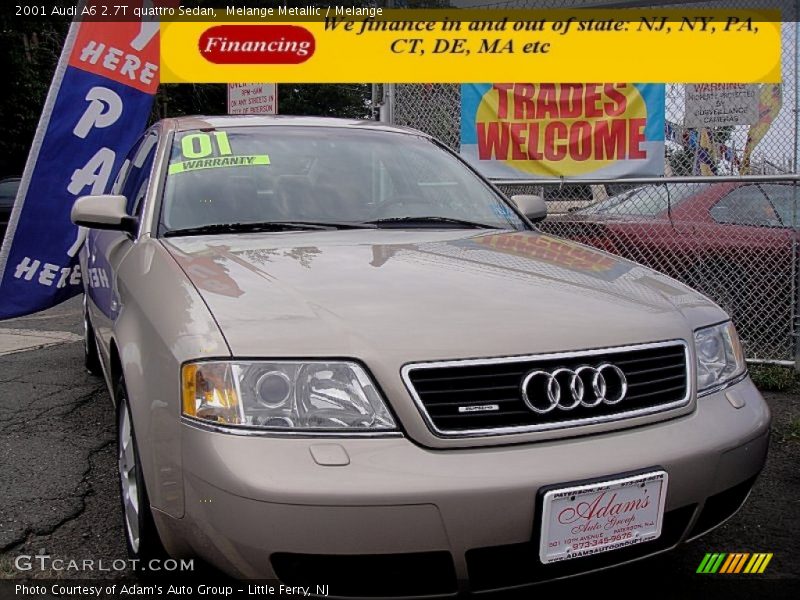 Melange Metallic / Melange 2001 Audi A6 2.7T quattro Sedan