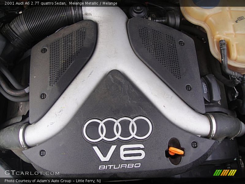 Melange Metallic / Melange 2001 Audi A6 2.7T quattro Sedan