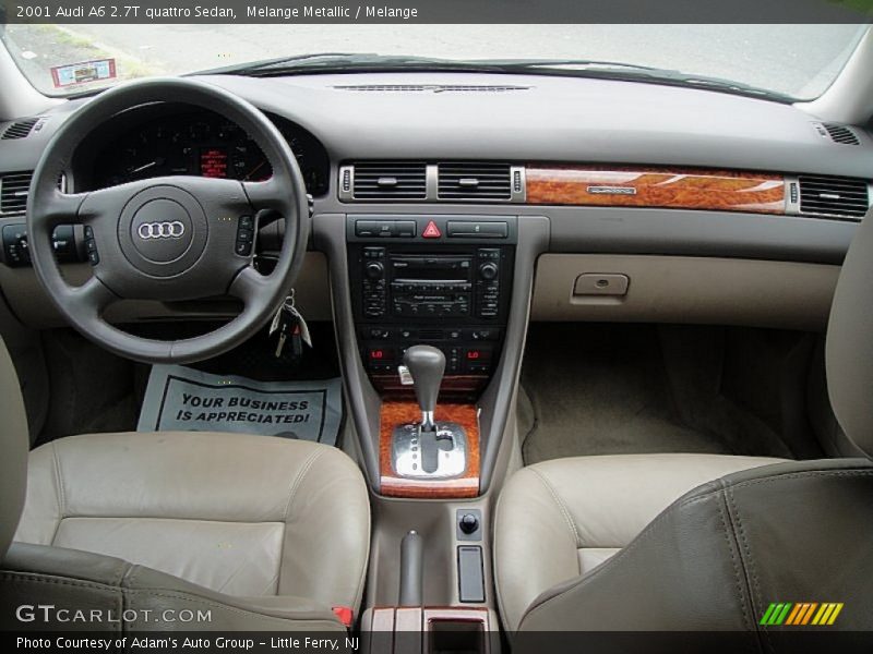 Melange Metallic / Melange 2001 Audi A6 2.7T quattro Sedan