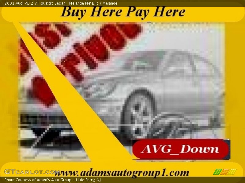 Melange Metallic / Melange 2001 Audi A6 2.7T quattro Sedan