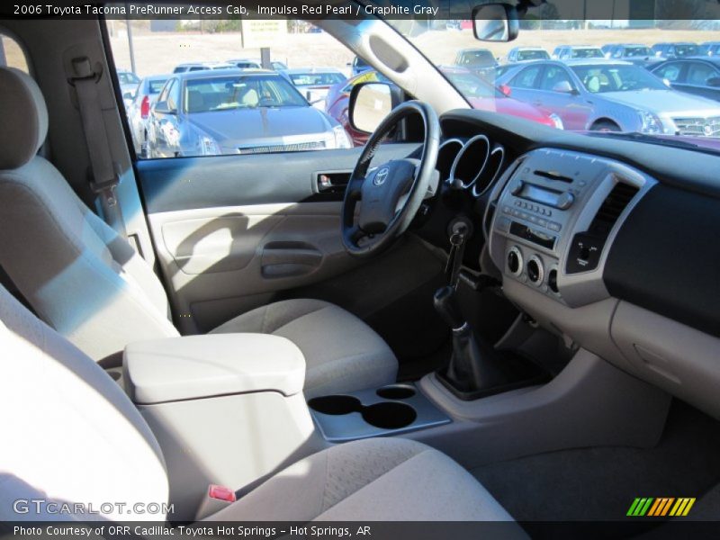 Impulse Red Pearl / Graphite Gray 2006 Toyota Tacoma PreRunner Access Cab