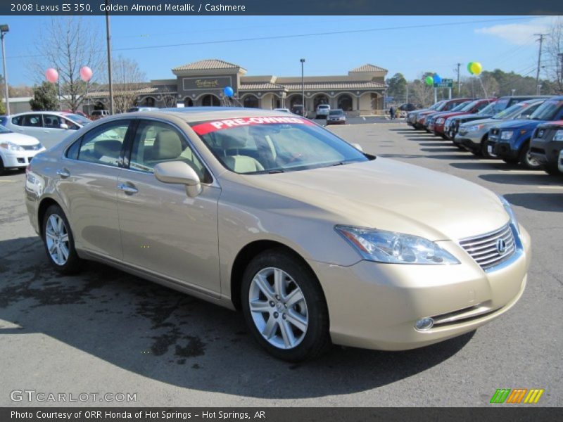 Golden Almond Metallic / Cashmere 2008 Lexus ES 350