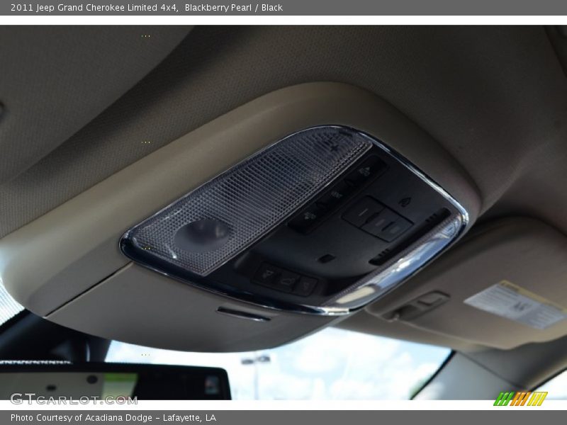 Blackberry Pearl / Black 2011 Jeep Grand Cherokee Limited 4x4