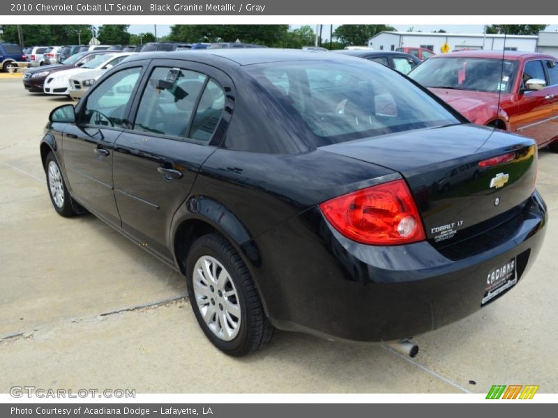 Black Granite Metallic / Gray 2010 Chevrolet Cobalt LT Sedan
