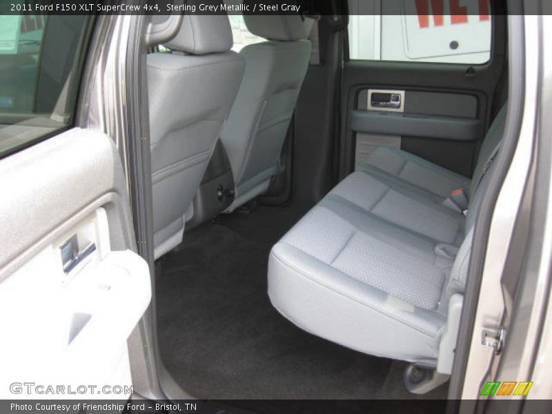 Sterling Grey Metallic / Steel Gray 2011 Ford F150 XLT SuperCrew 4x4