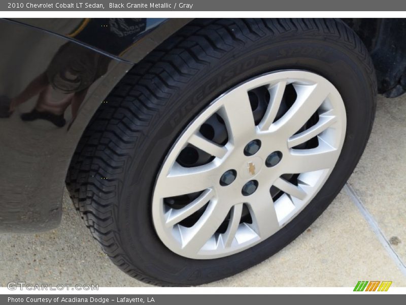 Black Granite Metallic / Gray 2010 Chevrolet Cobalt LT Sedan