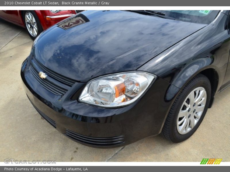 Black Granite Metallic / Gray 2010 Chevrolet Cobalt LT Sedan