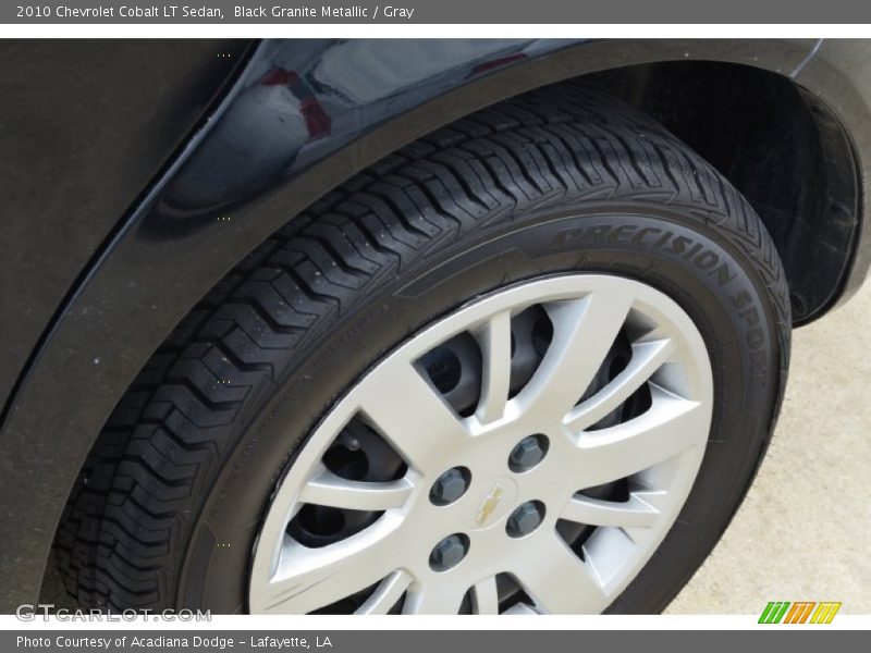 Black Granite Metallic / Gray 2010 Chevrolet Cobalt LT Sedan