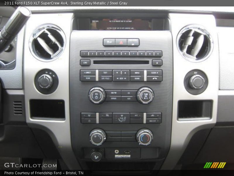 Sterling Grey Metallic / Steel Gray 2011 Ford F150 XLT SuperCrew 4x4