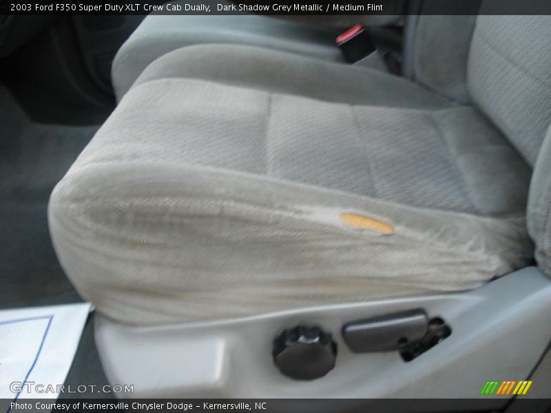 Dark Shadow Grey Metallic / Medium Flint 2003 Ford F350 Super Duty XLT Crew Cab Dually