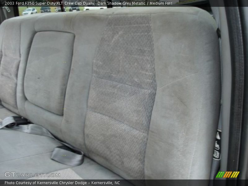 Dark Shadow Grey Metallic / Medium Flint 2003 Ford F350 Super Duty XLT Crew Cab Dually
