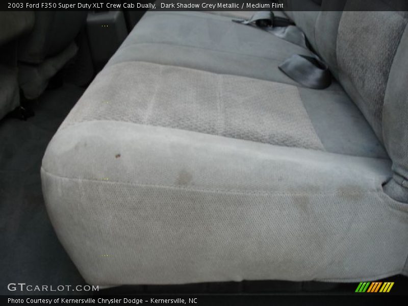 Dark Shadow Grey Metallic / Medium Flint 2003 Ford F350 Super Duty XLT Crew Cab Dually