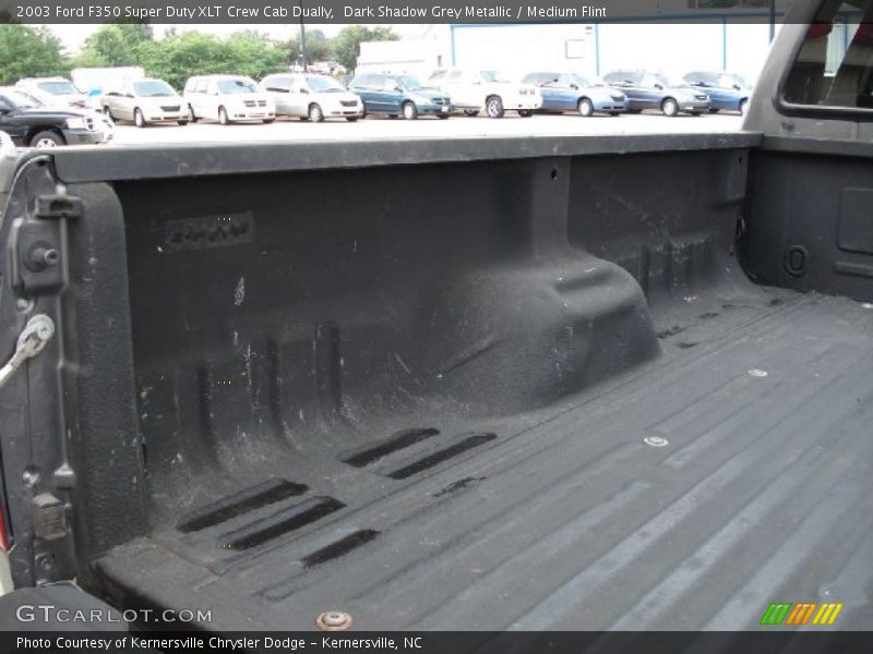 Dark Shadow Grey Metallic / Medium Flint 2003 Ford F350 Super Duty XLT Crew Cab Dually