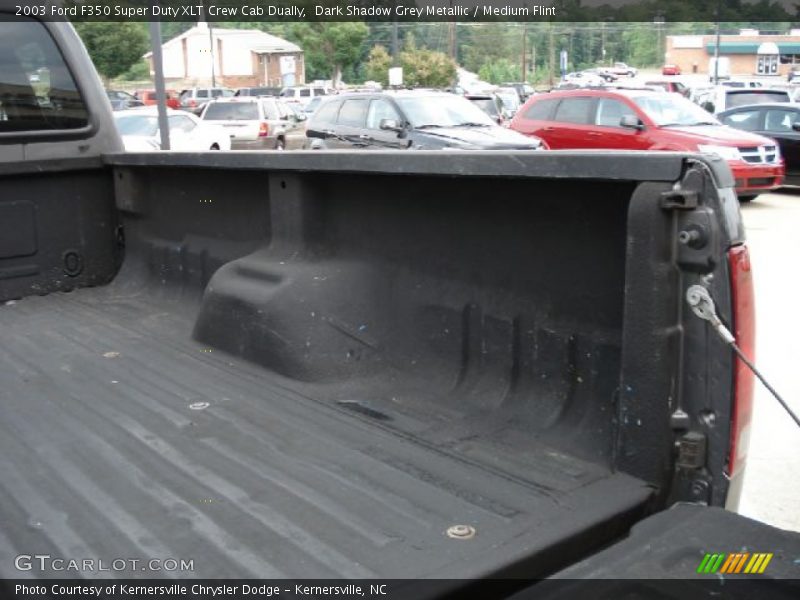 Dark Shadow Grey Metallic / Medium Flint 2003 Ford F350 Super Duty XLT Crew Cab Dually
