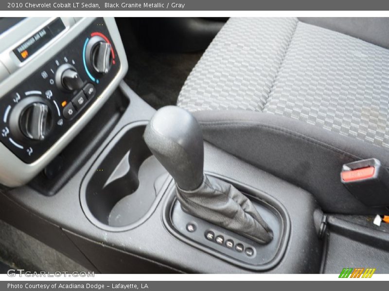Black Granite Metallic / Gray 2010 Chevrolet Cobalt LT Sedan