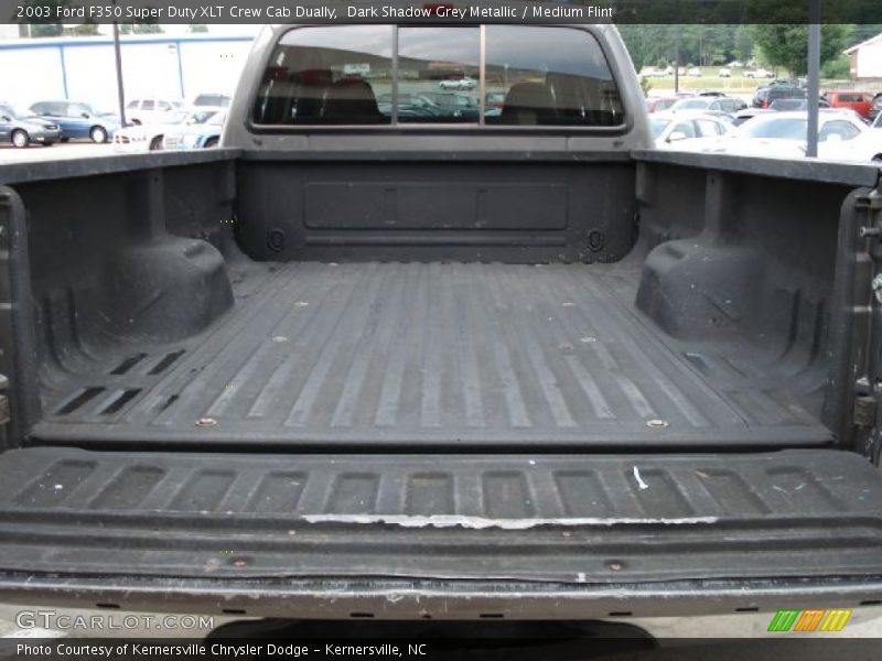 Dark Shadow Grey Metallic / Medium Flint 2003 Ford F350 Super Duty XLT Crew Cab Dually