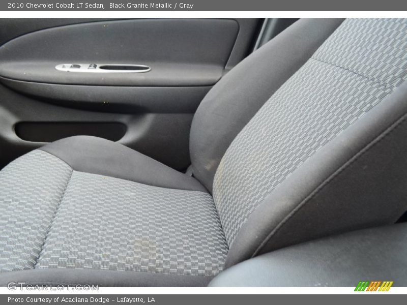 Black Granite Metallic / Gray 2010 Chevrolet Cobalt LT Sedan