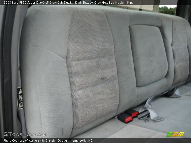 Dark Shadow Grey Metallic / Medium Flint 2003 Ford F350 Super Duty XLT Crew Cab Dually