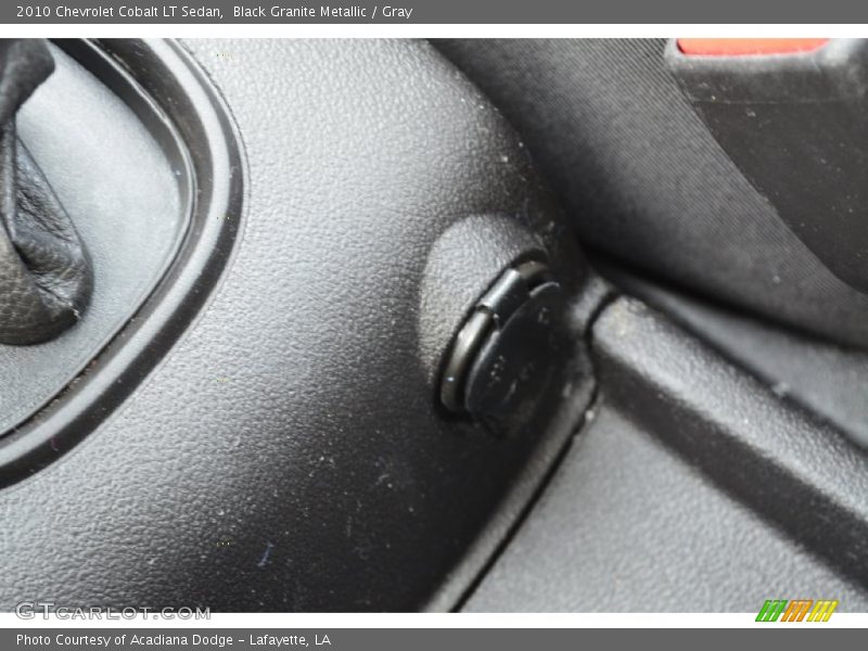 Black Granite Metallic / Gray 2010 Chevrolet Cobalt LT Sedan
