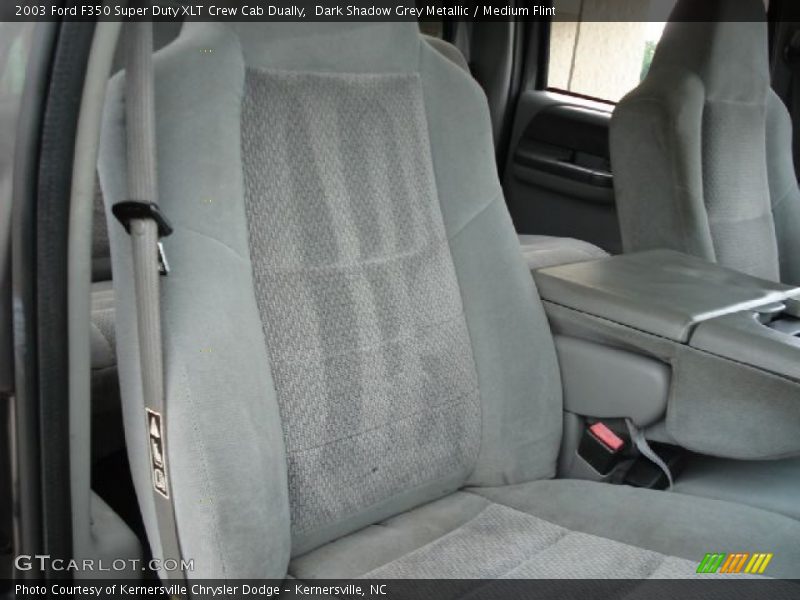 Dark Shadow Grey Metallic / Medium Flint 2003 Ford F350 Super Duty XLT Crew Cab Dually