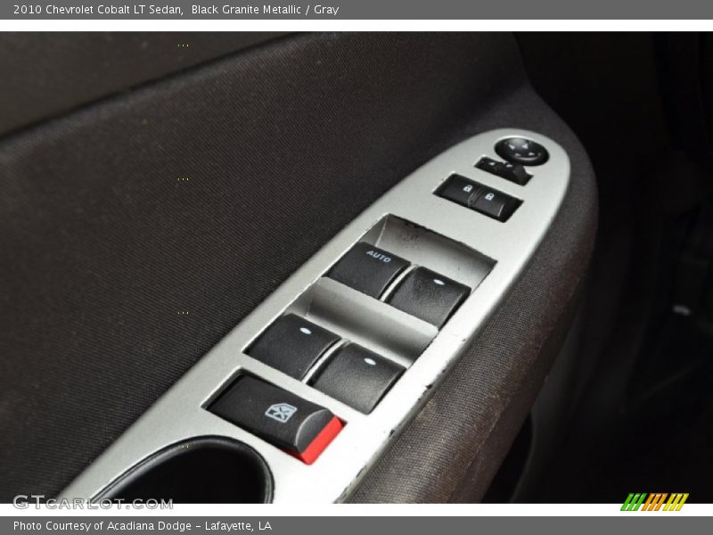 Black Granite Metallic / Gray 2010 Chevrolet Cobalt LT Sedan