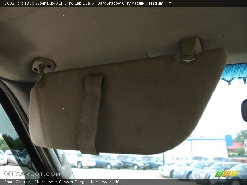 Dark Shadow Grey Metallic / Medium Flint 2003 Ford F350 Super Duty XLT Crew Cab Dually