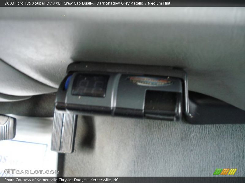 Dark Shadow Grey Metallic / Medium Flint 2003 Ford F350 Super Duty XLT Crew Cab Dually