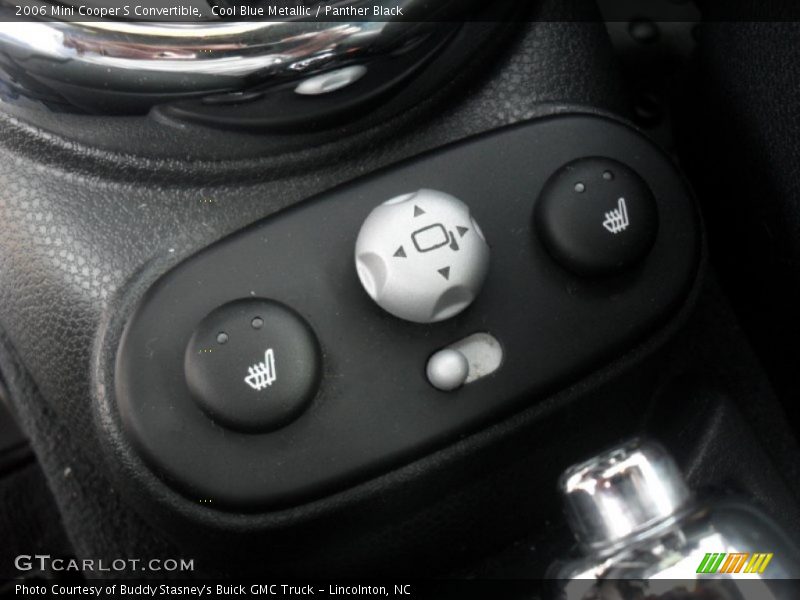 Cool Blue Metallic / Panther Black 2006 Mini Cooper S Convertible