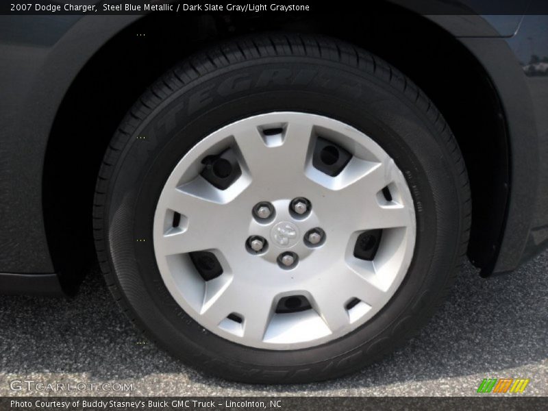 Steel Blue Metallic / Dark Slate Gray/Light Graystone 2007 Dodge Charger