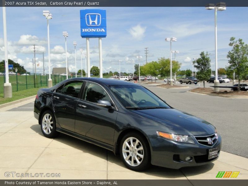 Carbon Gray Pearl / Quartz 2007 Acura TSX Sedan