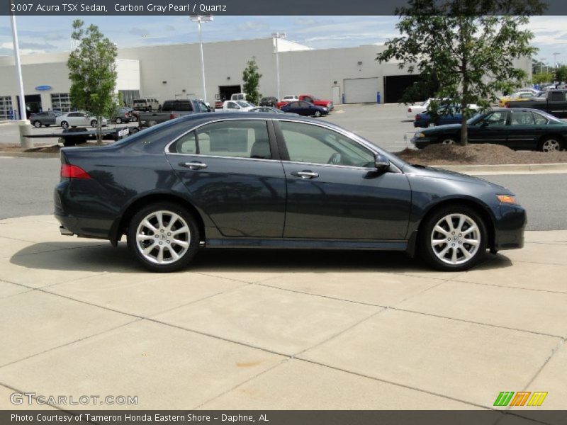 Carbon Gray Pearl / Quartz 2007 Acura TSX Sedan