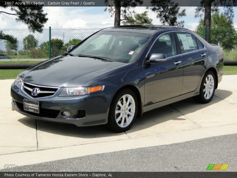 Carbon Gray Pearl / Quartz 2007 Acura TSX Sedan