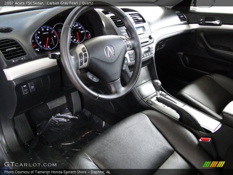 Carbon Gray Pearl / Quartz 2007 Acura TSX Sedan