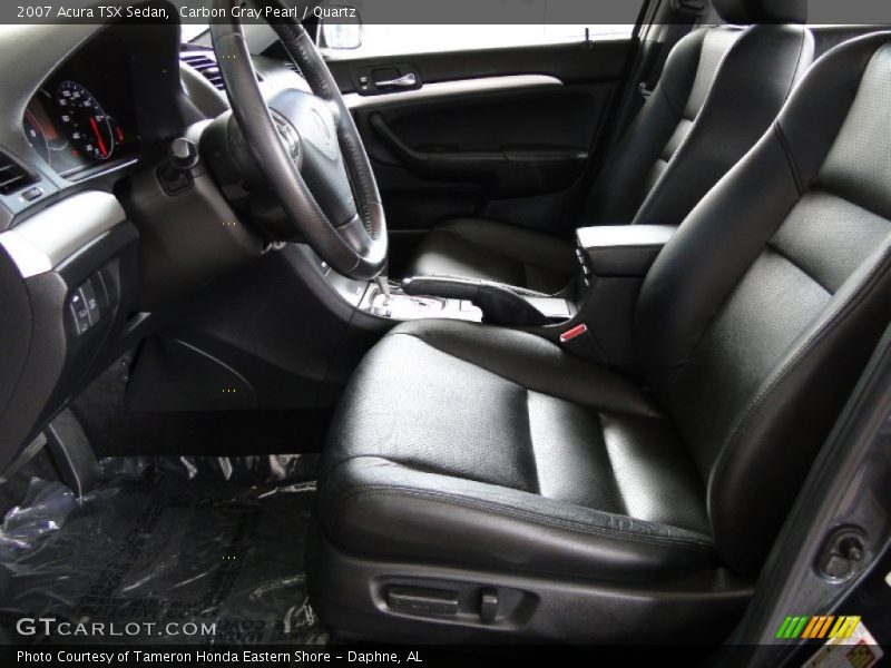 Carbon Gray Pearl / Quartz 2007 Acura TSX Sedan