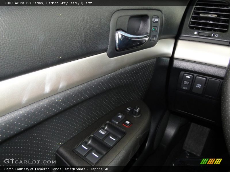 Carbon Gray Pearl / Quartz 2007 Acura TSX Sedan
