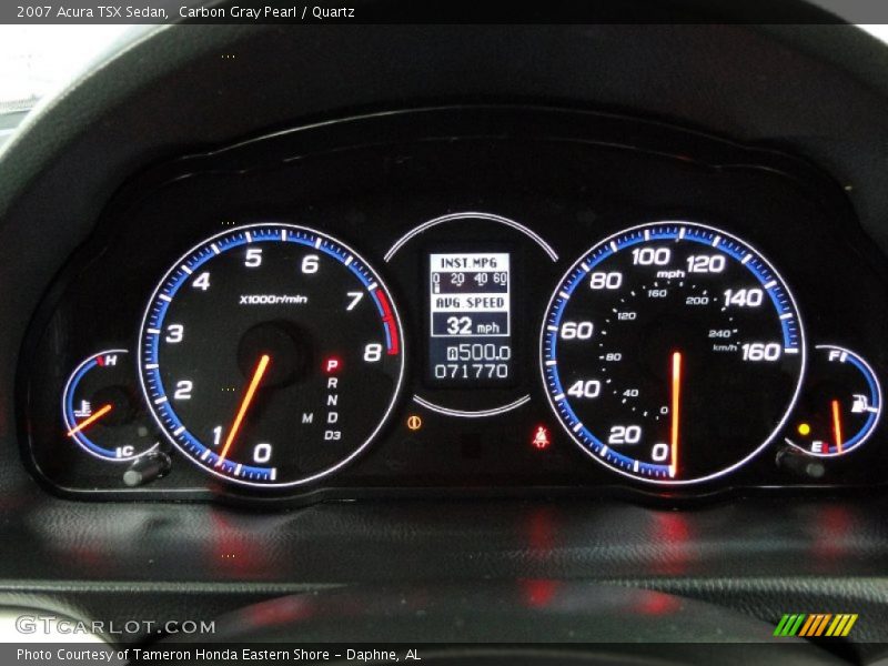 Carbon Gray Pearl / Quartz 2007 Acura TSX Sedan