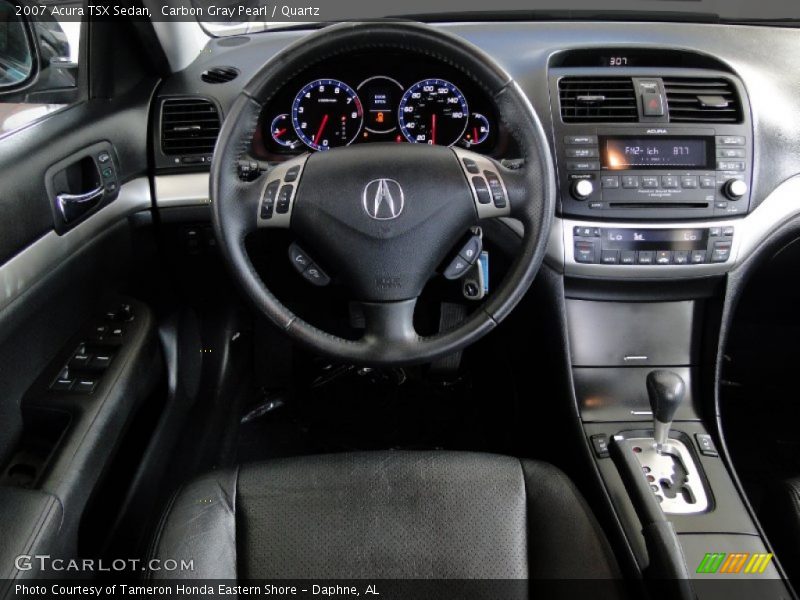 Carbon Gray Pearl / Quartz 2007 Acura TSX Sedan