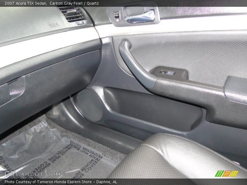 Carbon Gray Pearl / Quartz 2007 Acura TSX Sedan