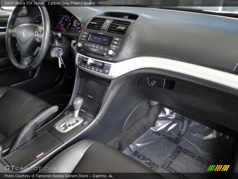 Carbon Gray Pearl / Quartz 2007 Acura TSX Sedan
