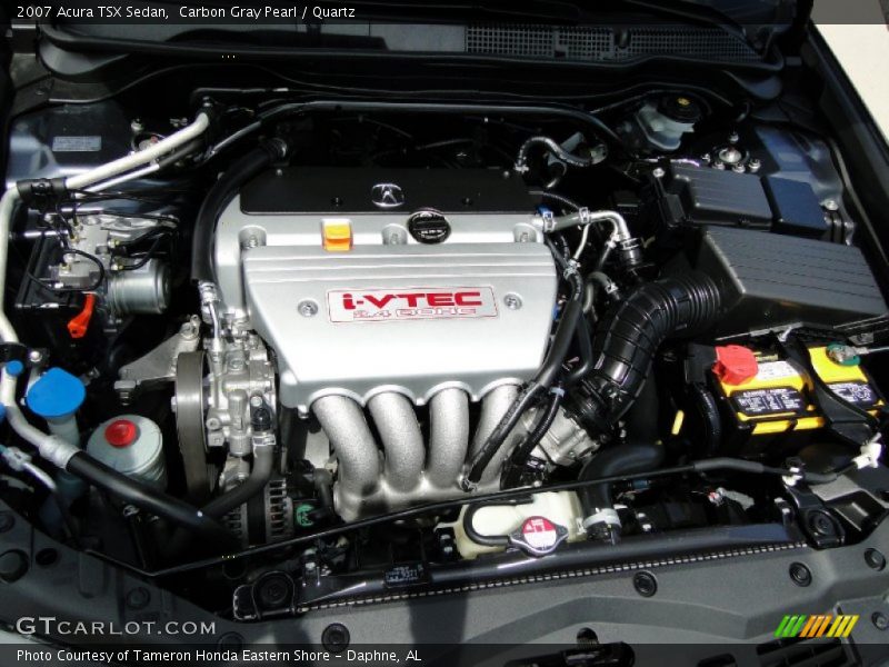 Carbon Gray Pearl / Quartz 2007 Acura TSX Sedan