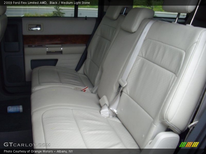 Black / Medium Light Stone 2009 Ford Flex Limited AWD