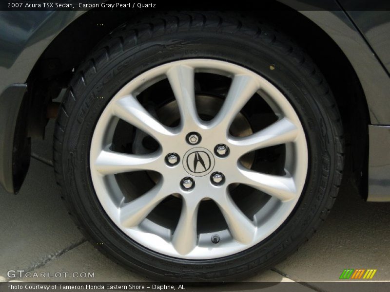 Carbon Gray Pearl / Quartz 2007 Acura TSX Sedan