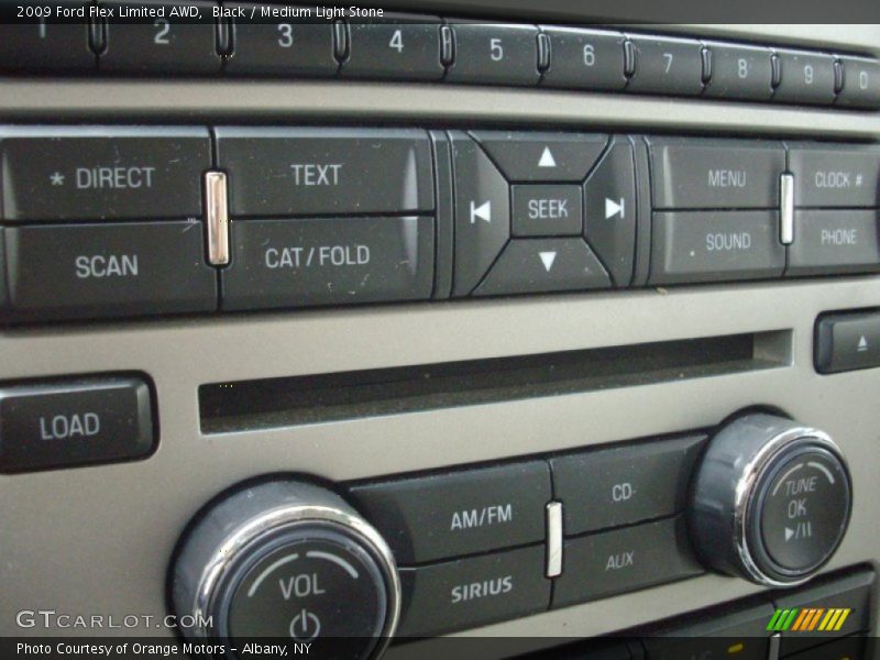 Black / Medium Light Stone 2009 Ford Flex Limited AWD