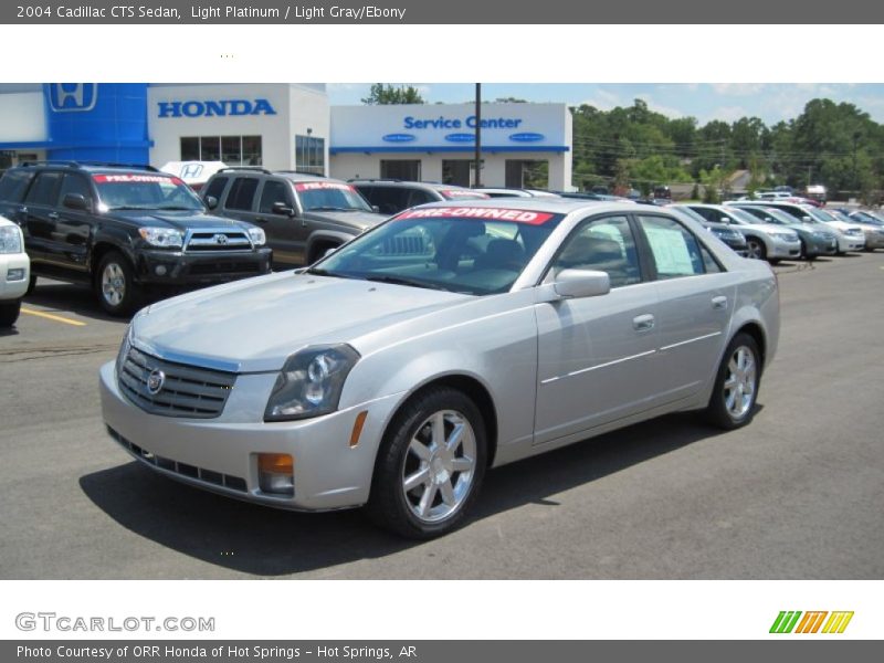 Light Platinum / Light Gray/Ebony 2004 Cadillac CTS Sedan
