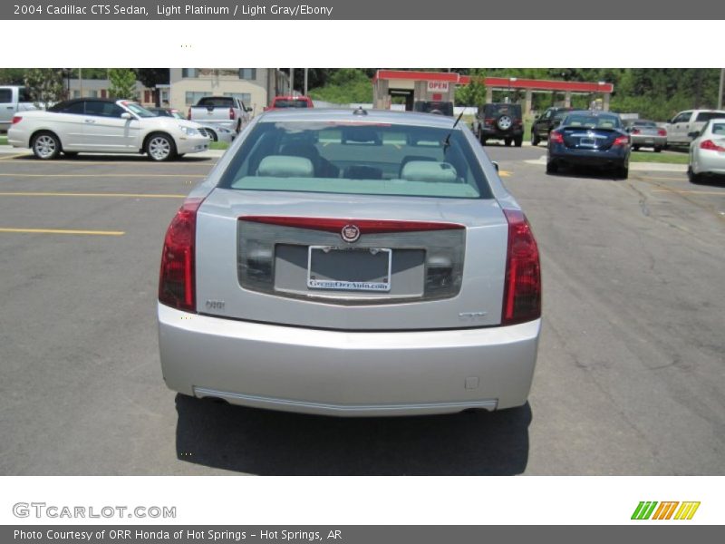 Light Platinum / Light Gray/Ebony 2004 Cadillac CTS Sedan